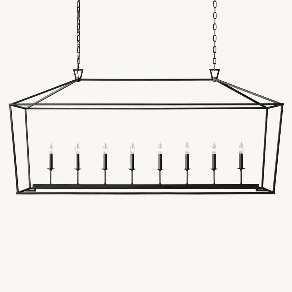 Carrick Rectangular Chandelier 72"