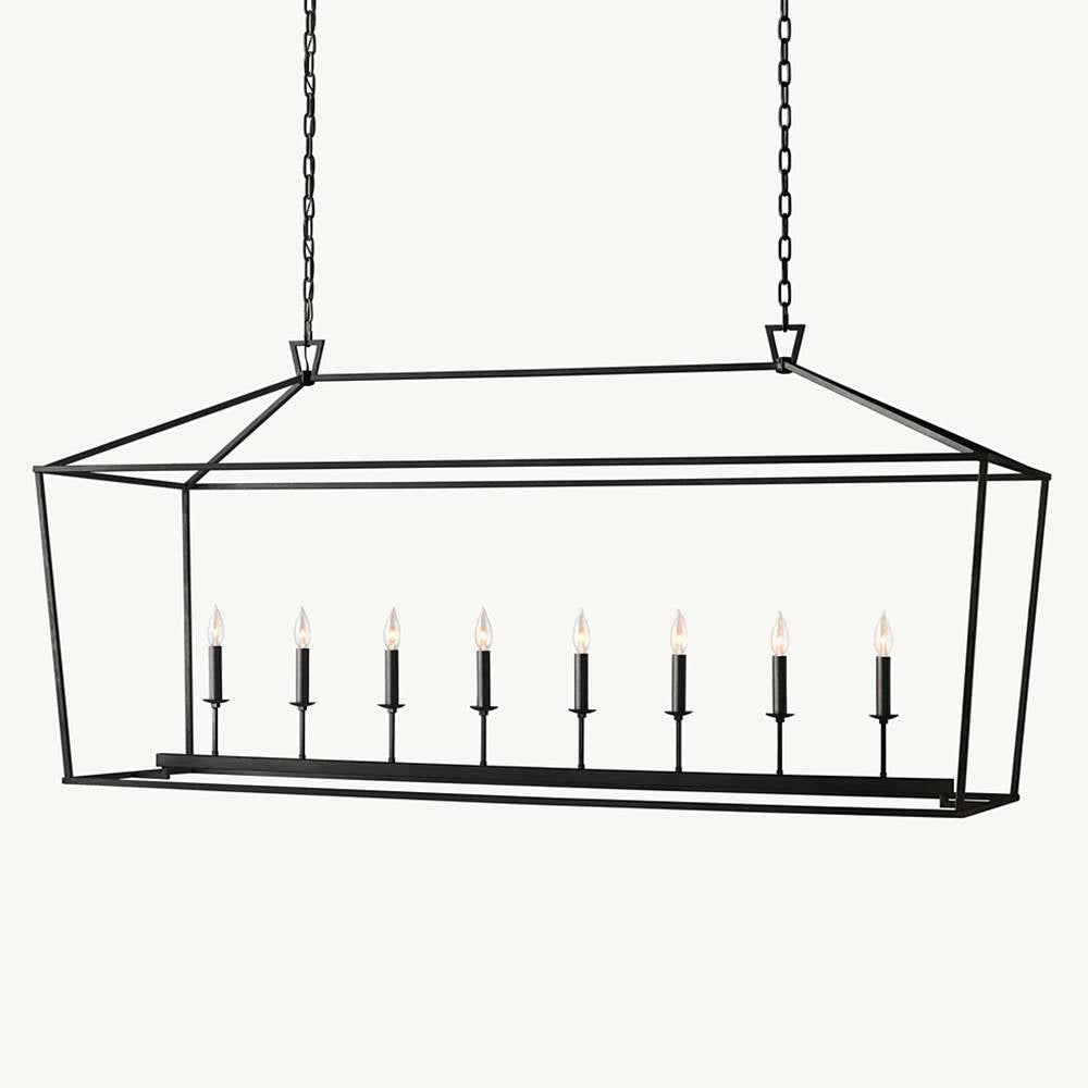 Carrick Rectangular Chandelier 72"