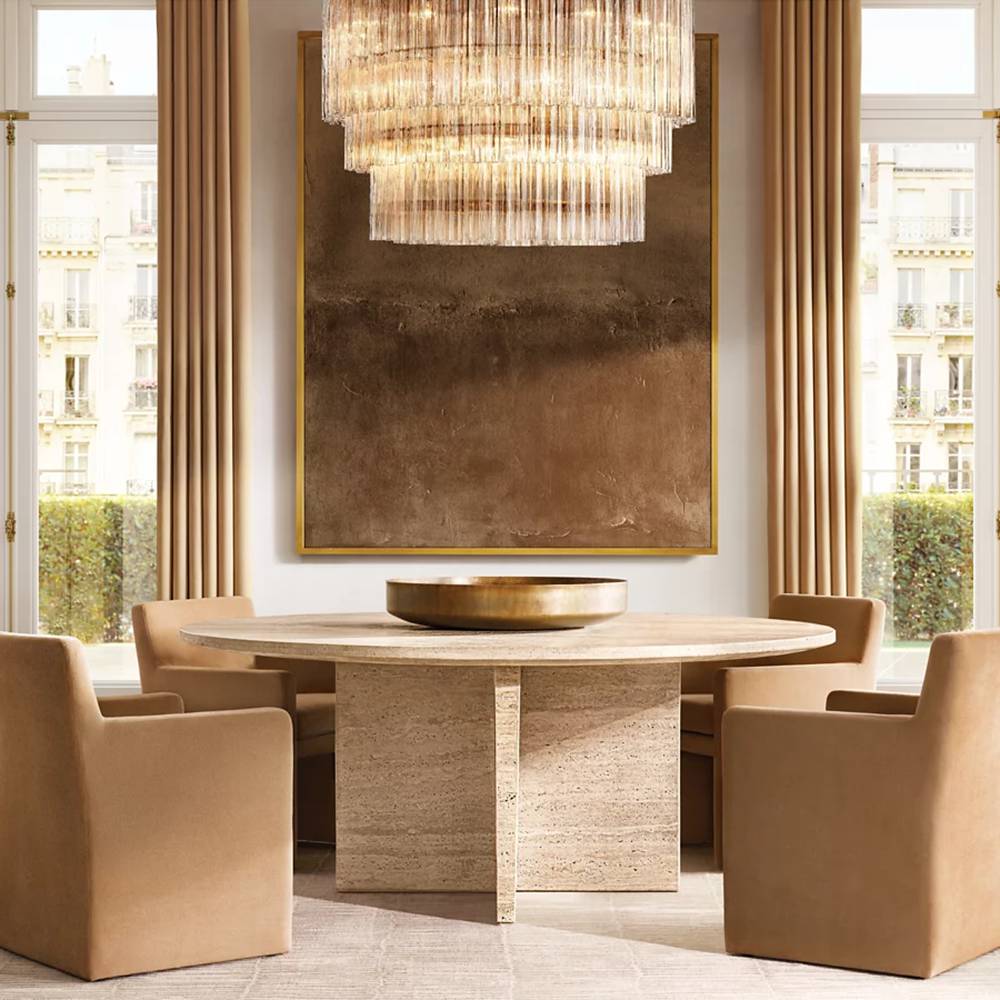 Chalune Three-Tier Round Chandelier 36"