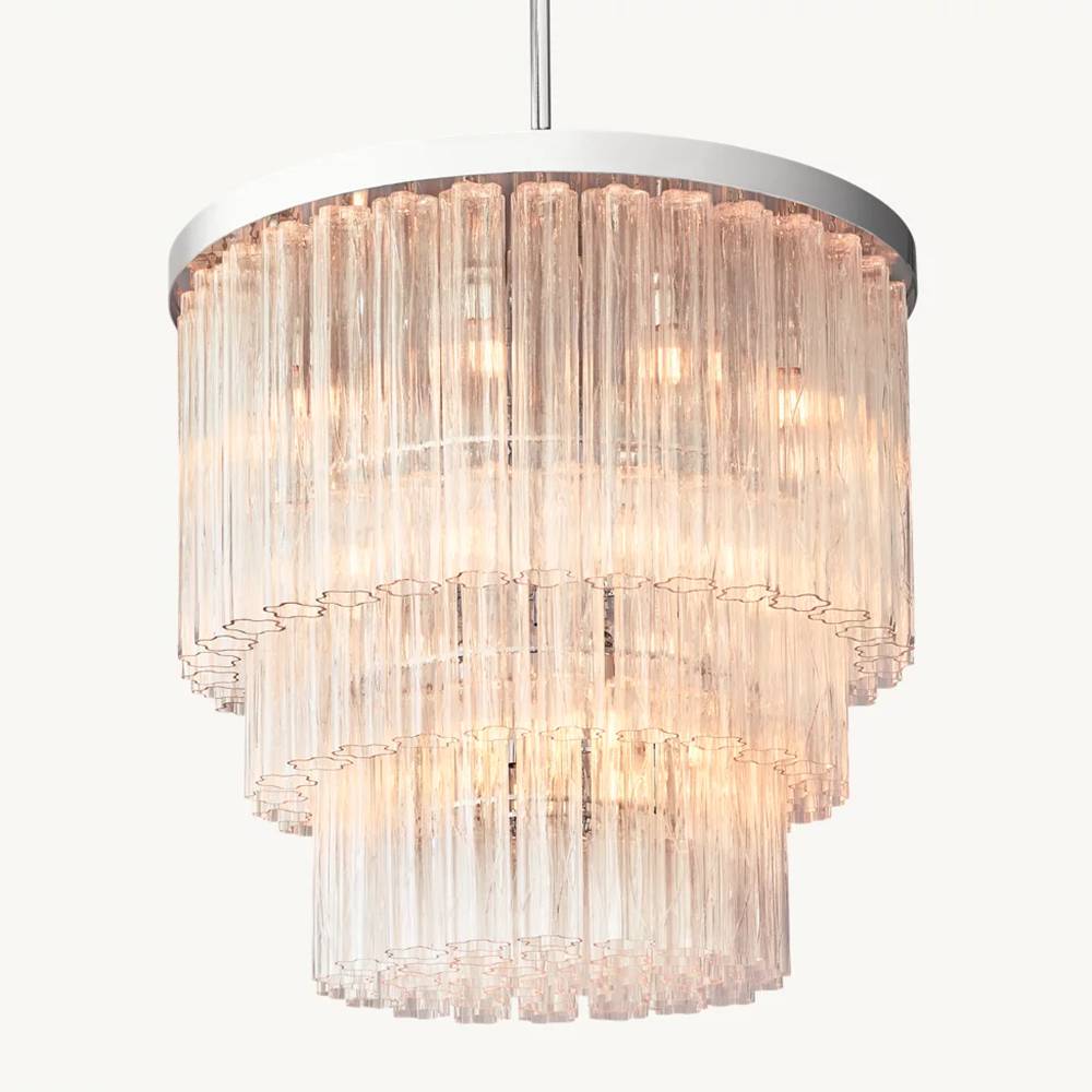 Chalune Three-Tier Round Chandelier 36"