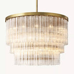 Chalune Three-Tier Round Chandelier 48"