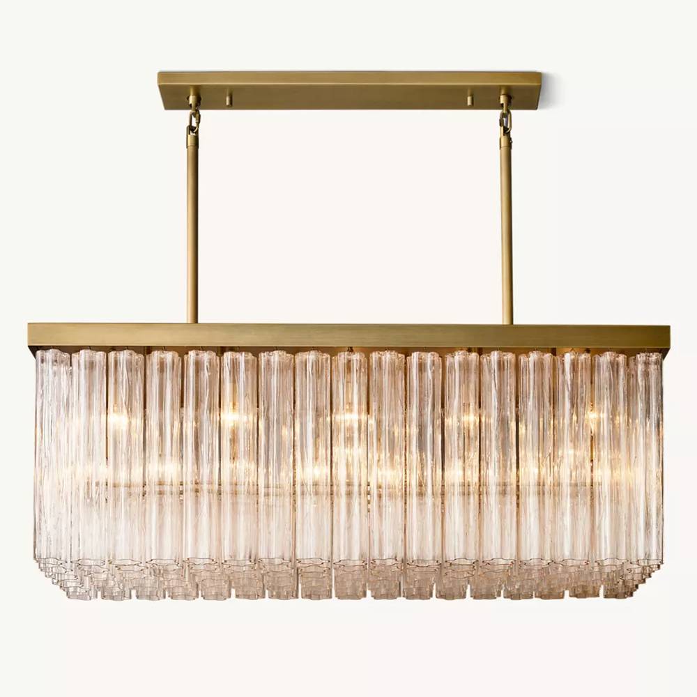 Chalune Rectangle Chandelier 54"