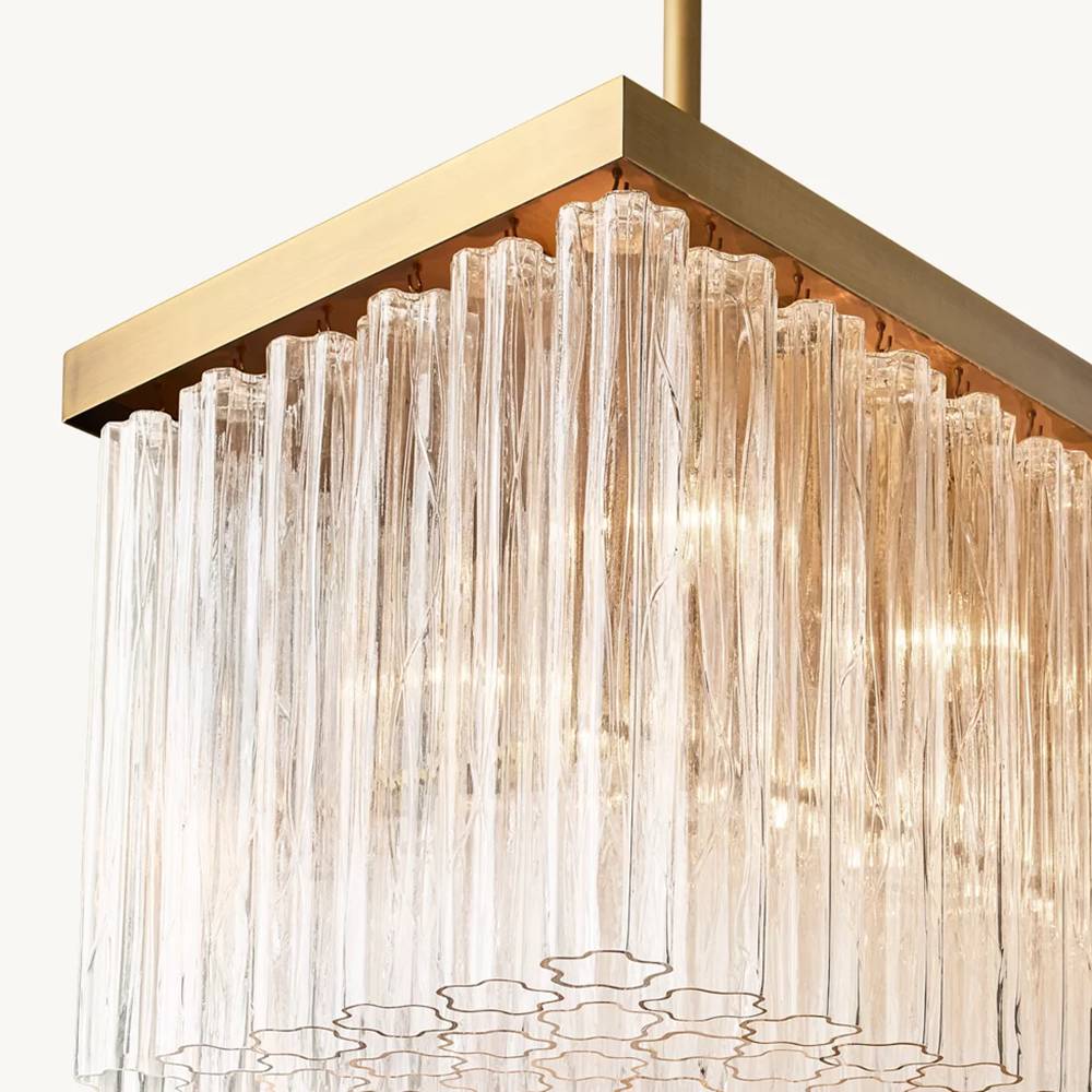 Chalune Rectangle Chandelier 54"