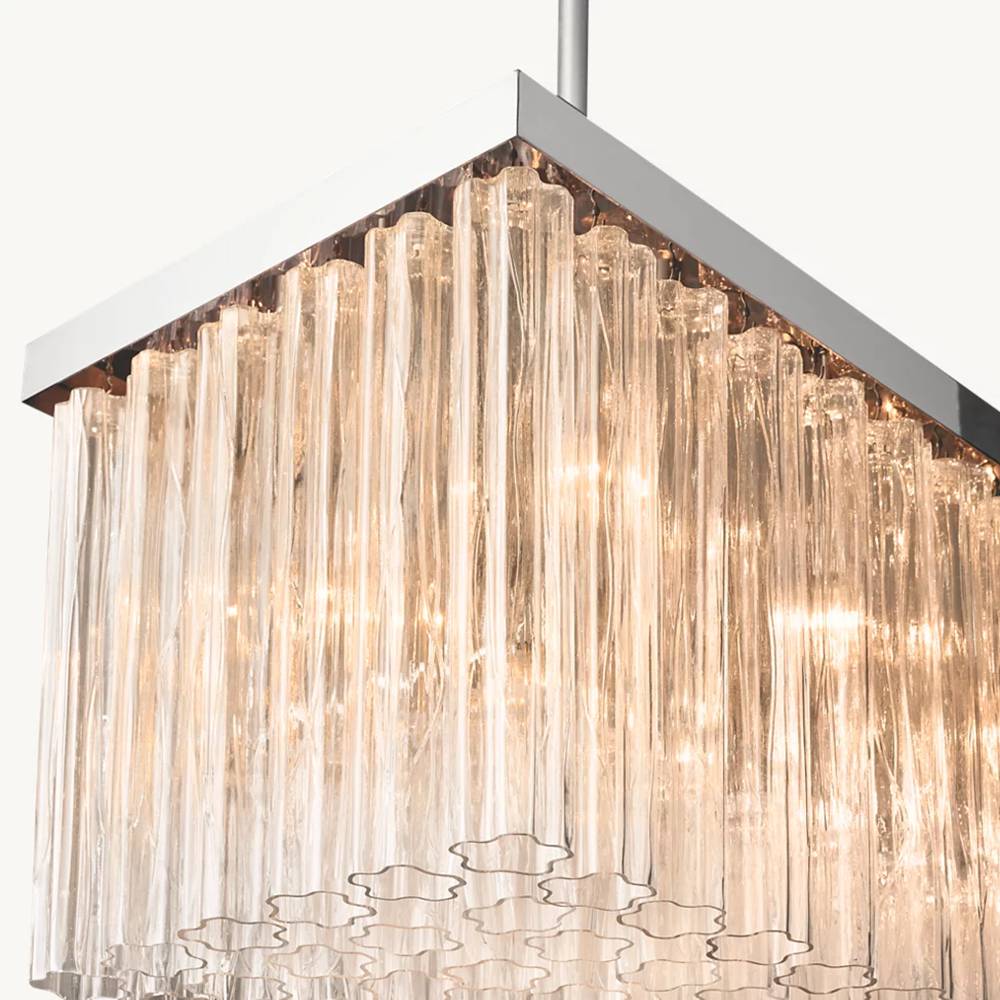 Chalune Rectangle Chandelier 54"