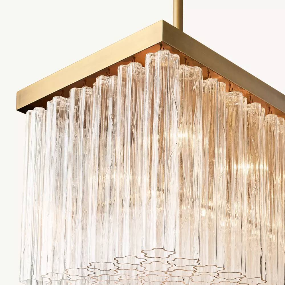 Chalune Rectangle Chandelier 73"