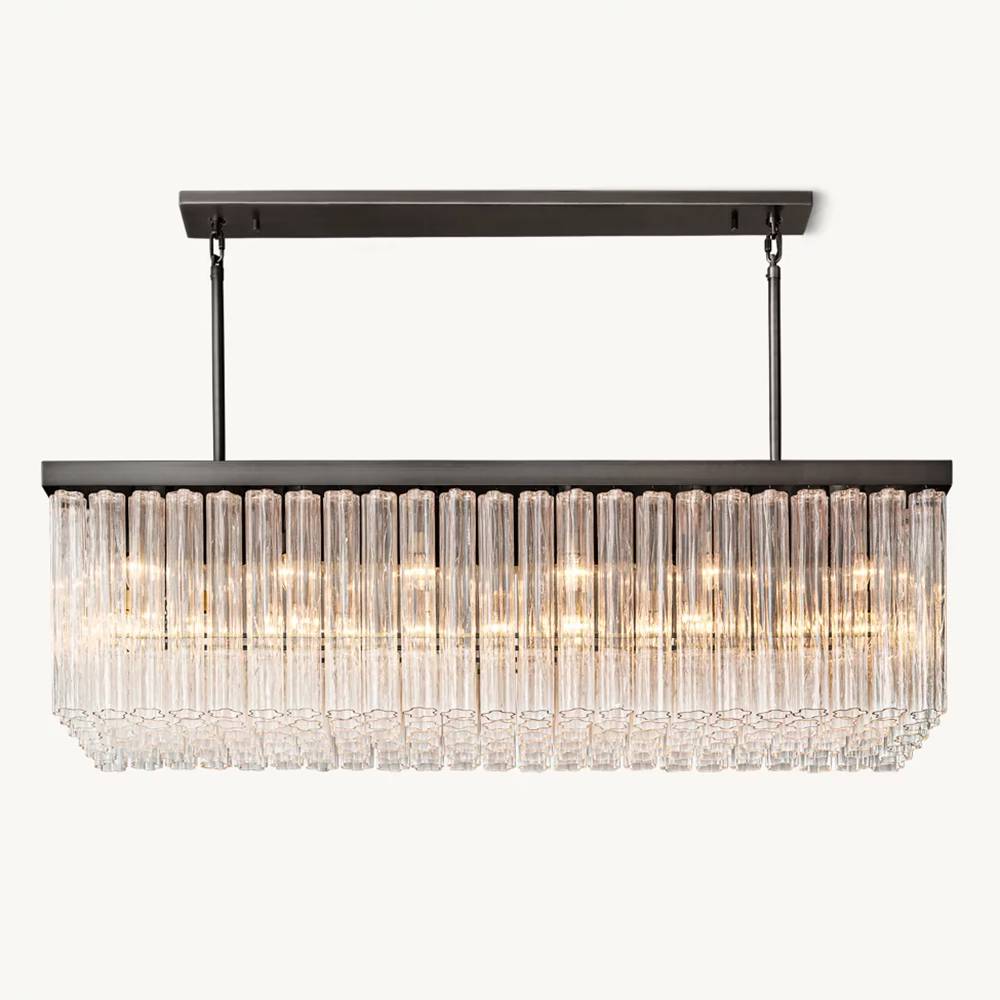 Chalune Rectangle Chandelier 73"