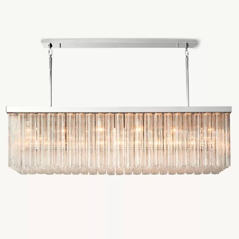 Chalune Rectangle Chandelier 73"