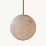 Berina Alabaster Globe Pendant Light