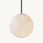 Berina Alabaster Globe Pendant Light