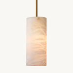 Berina Alabaster Cylinder Pendant Light