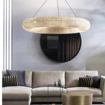 Halo Crystal Round Chandelier 72"