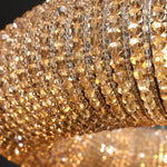 Halo Crystal Round Chandelier 41"