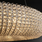 Halo Crystal Round Chandelier 41"