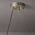 Halo Crystal Round Chandelier 41"