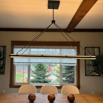 Pervalor Forged Rectangular Chandelier