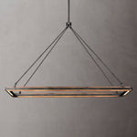 Pervalor Forged Rectangular Chandelier