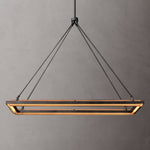 Pervalor Forged Rectangular Chandelier