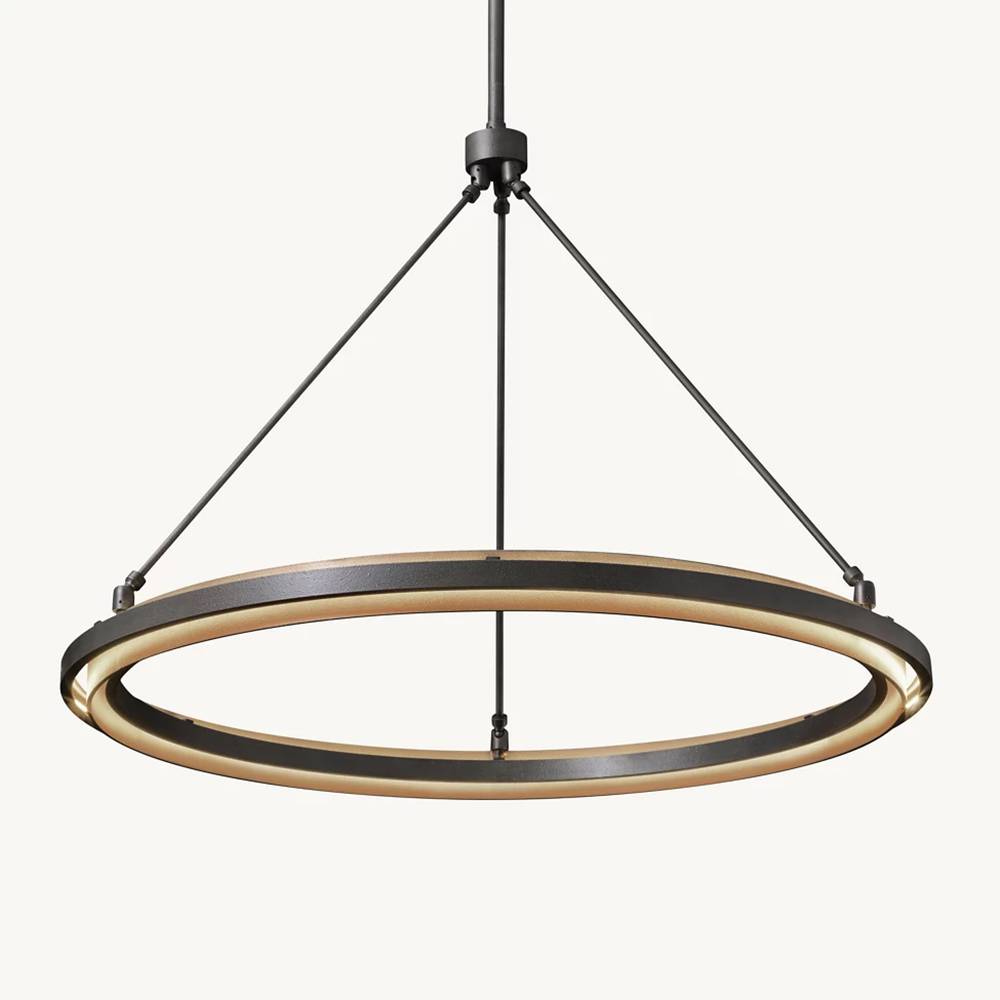 Pervalor Forged Round Chandelier
