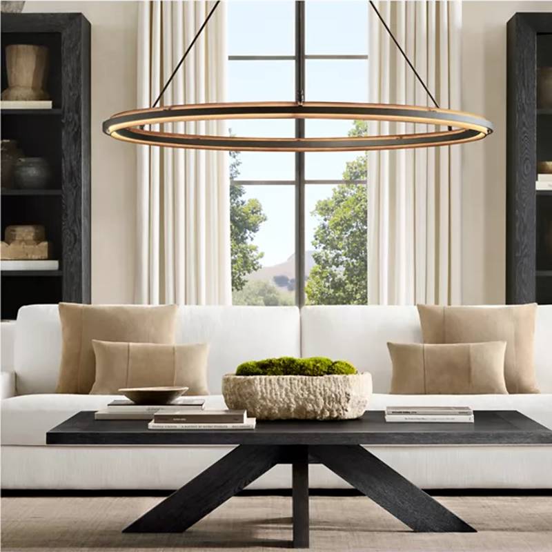 Pervalor Forged Round Chandelier