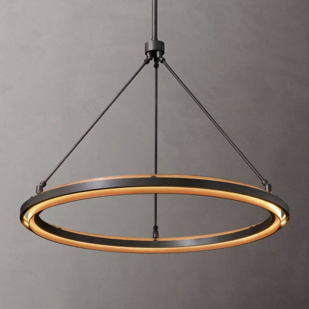 Pervalor Forged Round Chandelier