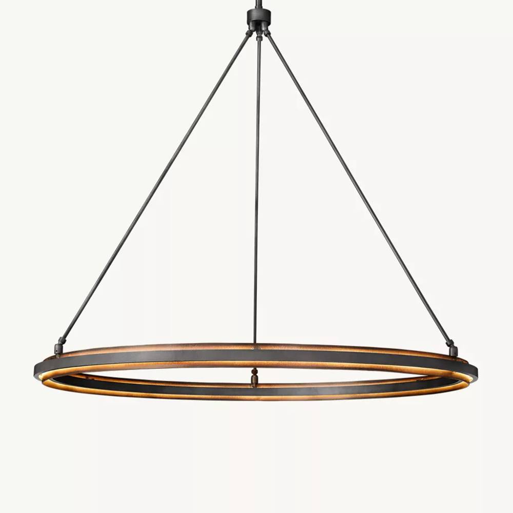 Pervalor Forged Round Chandelier