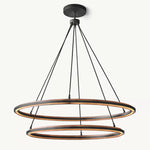 Pervalor Two-Tier Round Chandelier 60"