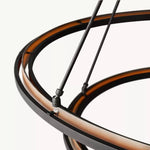 Pervalor Two-Tier Round Chandelier 60"