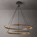 Pervalor Two-Tier Round Chandelier 60"