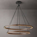 Pervalor Two-Tier Round Chandelier 60"