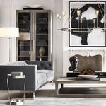 Torchis Round Chandelier 58"