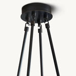 Torchis Round Chandelier 46"