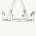 Torchis Round Chandelier 46"