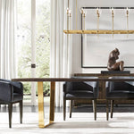 Torchis Rectangular Chandelier 54"