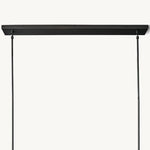 Torchis Rectangular Chandelier 67"