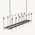 Torchis Rectangular Chandelier 67"