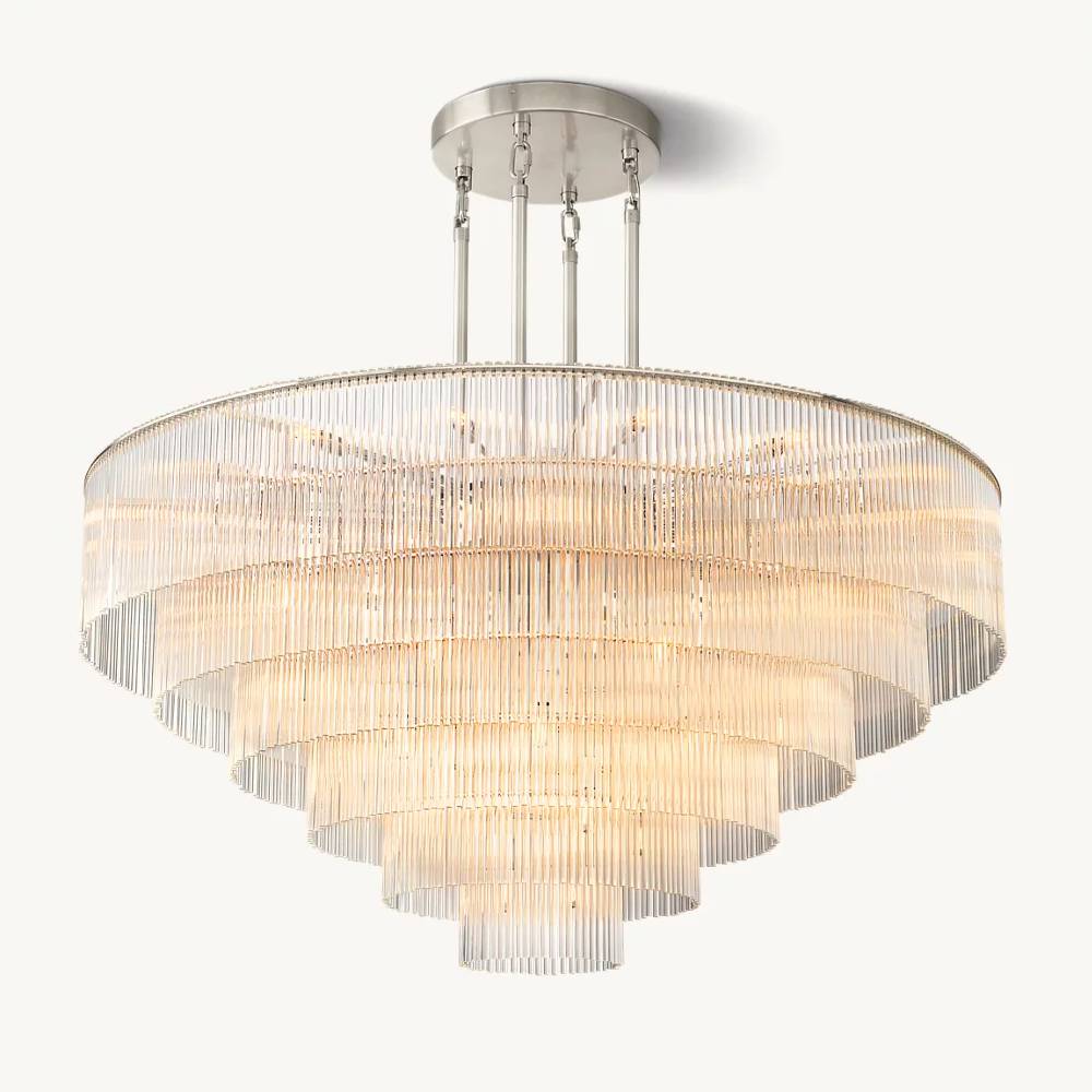 Aventis Round Chandelier 60"