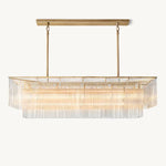 Aventis Rectangular Chandelier 54"