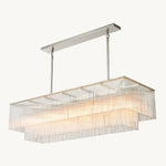 Aventis Rectangular Chandelier 54"