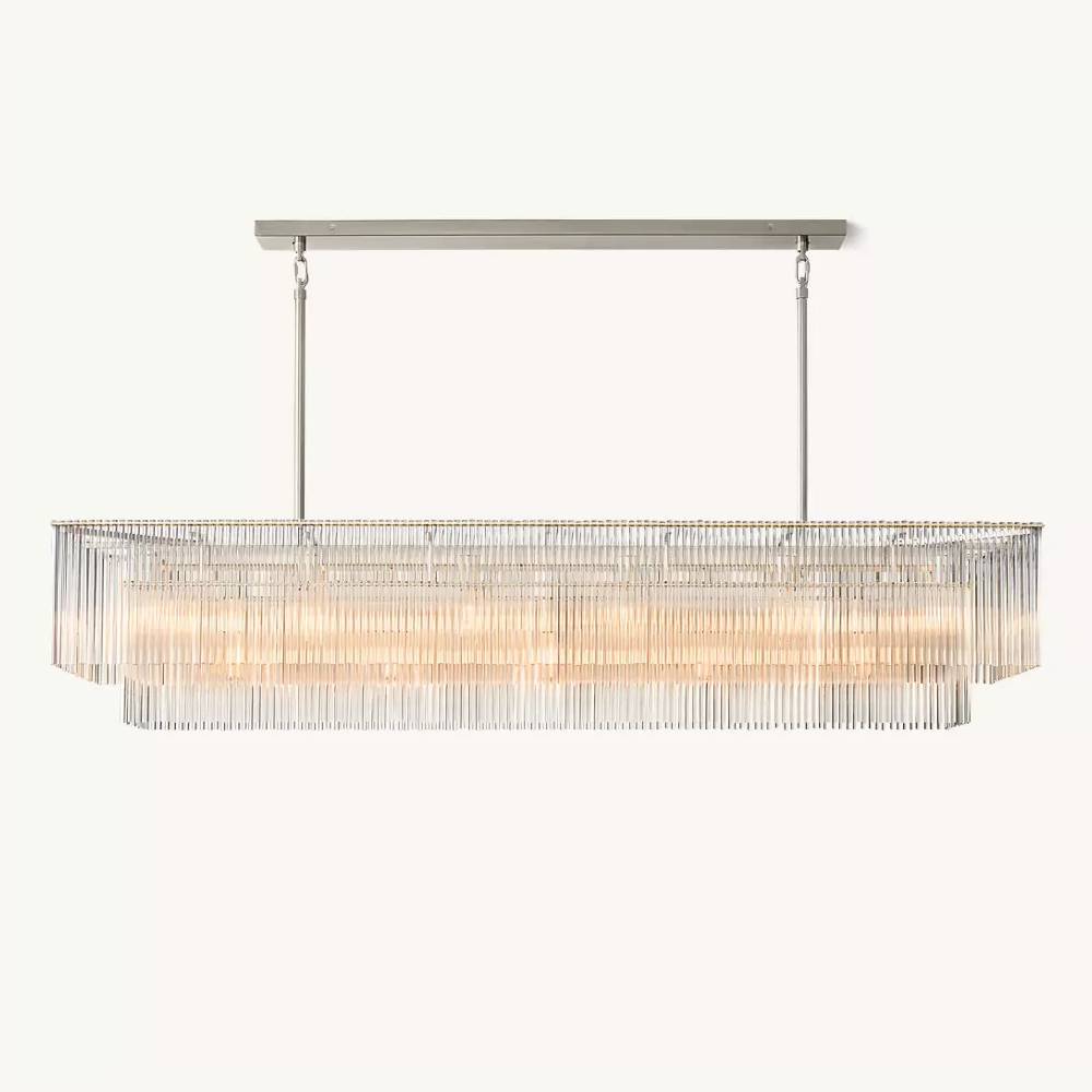 Aventis Rectangular Chandelier 72"