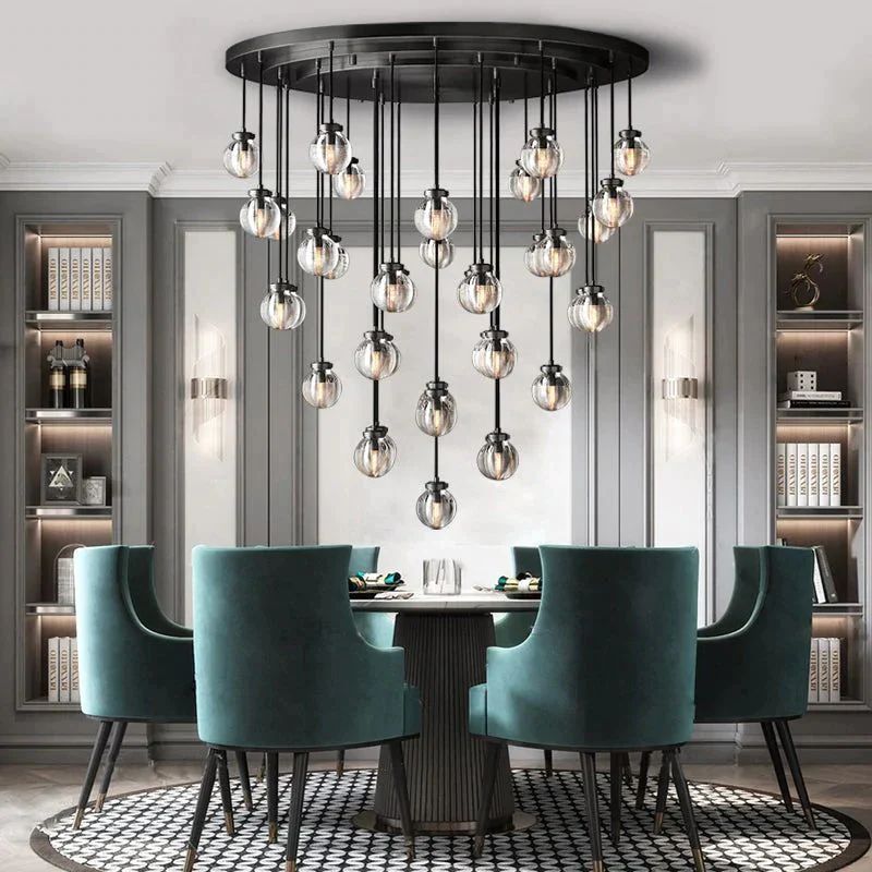 Pevaris Round Chandelier 60"