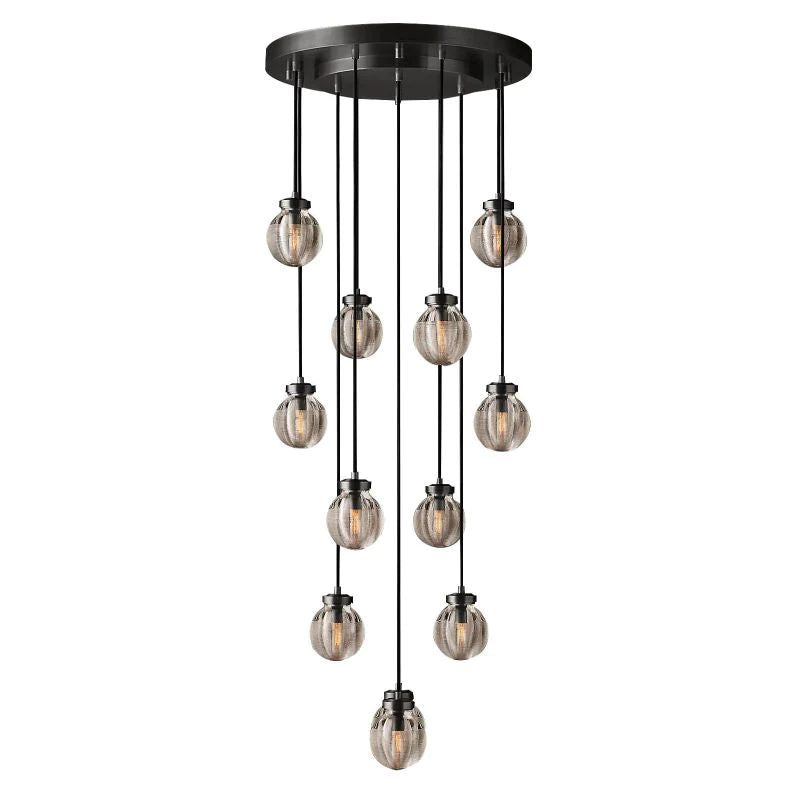 Pevaris Round Chandelier 38"