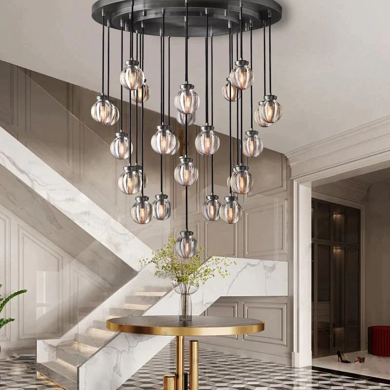 Pevaris Round Chandelier 48"