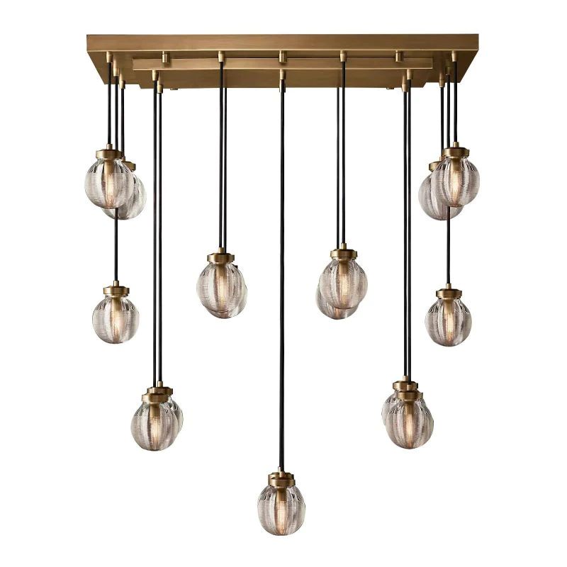 Pevaris Rectangle Chandelier 36"