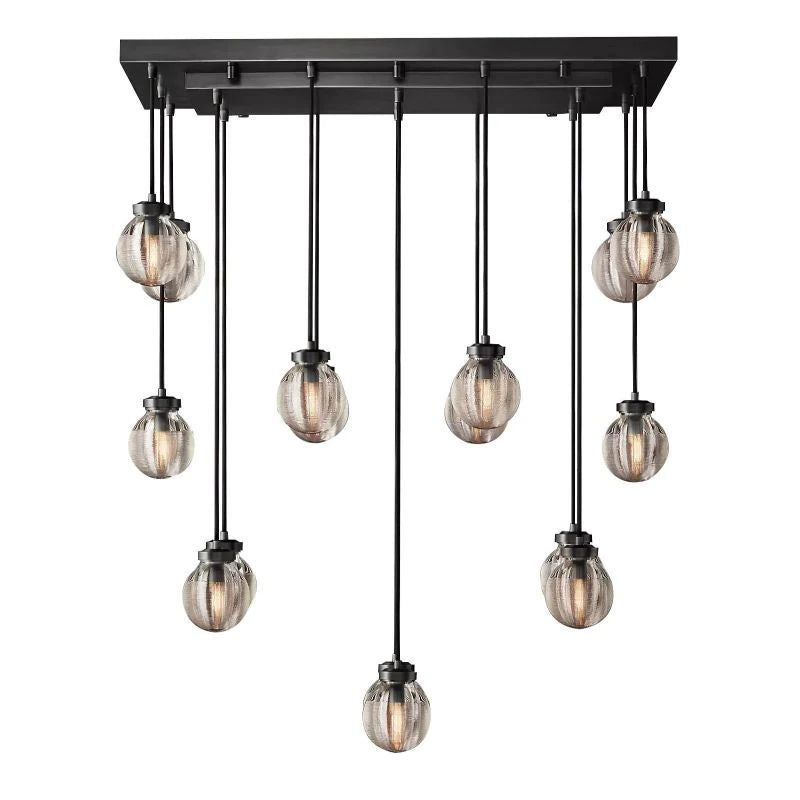 Pevaris Rectangle Chandelier 36"