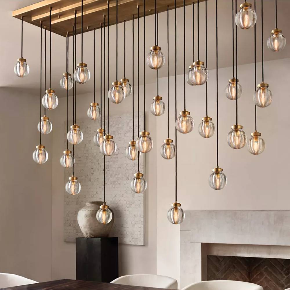 Pevaris Rectangle Chandelier 72"