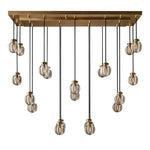 Pevaris Rectangle Chandelier 54"