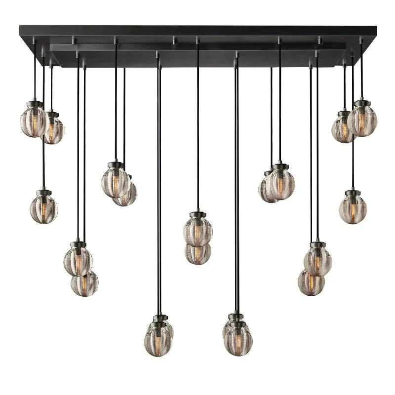 Pevaris Rectangle Chandelier 54"
