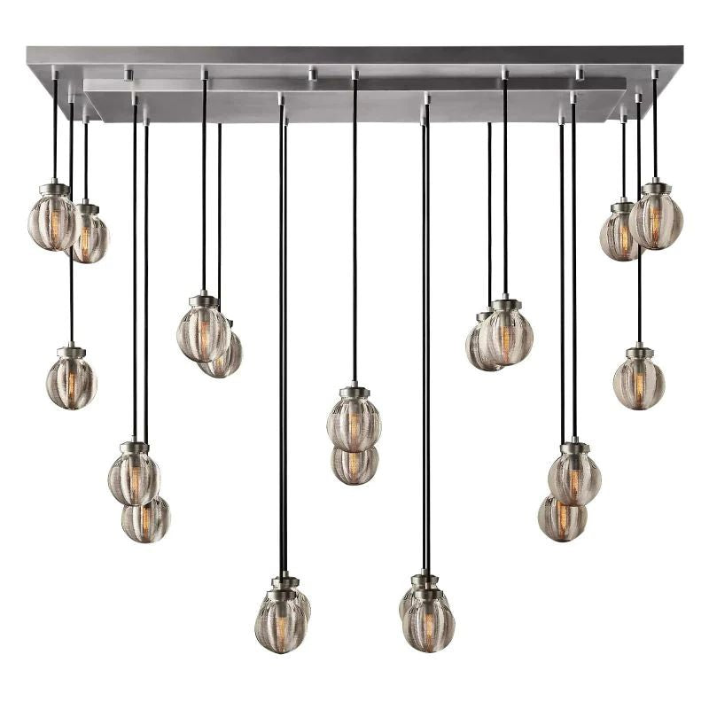 Pevaris Rectangle Chandelier 54"