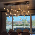 Pevaris Rectangle Chandelier 72"