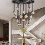 Pevaris Round Chandelier 38"